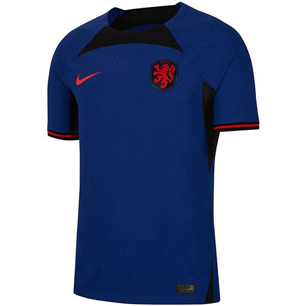 Netherlands maglia da trasferta maglia da calcio seconda abbigliamento sportivo da uomo Olanda divisa da calcio top maglia sportiva coppa del mondo 2022